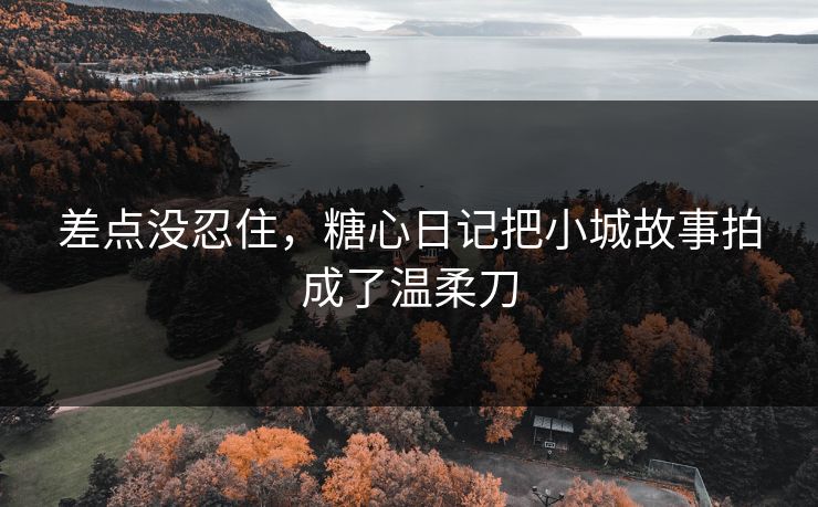 差点没忍住，糖心日记把小城故事拍成了温柔刀